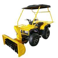 VTS-1300 4 Wheel Sonw Sweeper Snow Removal Equipment