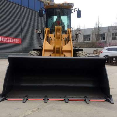 China construction machinery 2 ton mini wheel loader front end loader with electric joystick