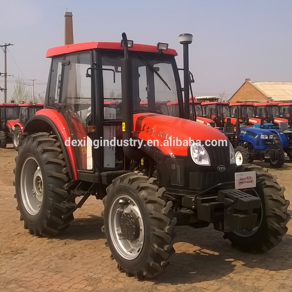 YTO Brand CE Approved 75HP Tractor Price with Free Spear Parts